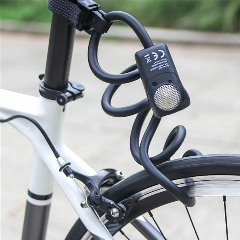 Lucchetto for Mountain Bike Forniture for Ciclismo Allarme antifurto da 110 Db Adatto for l'escursionismo Urbano
