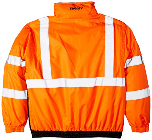 Image of Tingley J26119 Bomber II Insulated Jacket, Small, Safety Orange