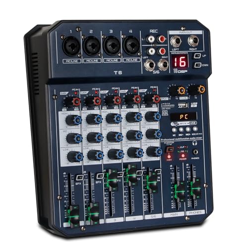 Table de mixage DJ pour streaming en direct et karaoké