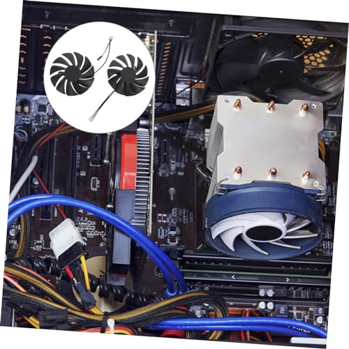 TEHAUX par de ventiladores de refrigeración para GPU miniatura 4