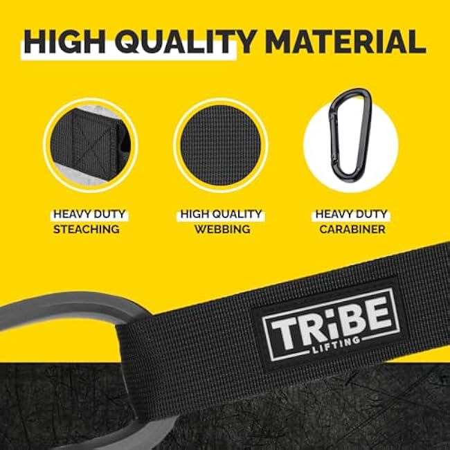 Heavy Duty Door Anchor with Carabiner - Secure Door Attachment for Resistance Bands and Home Workouts - Portable Exercise Accessory for Full-Body Training