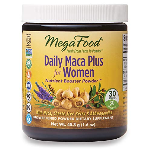 MegaFood, Daily Maca Plus for Women Powder, Helps Maintain Hormonal Balance, Drink Mix
