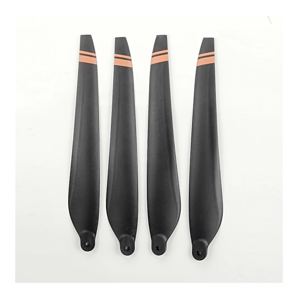 Hélice Plegable compuesta de Fibra Carbono Reforzada 2480, Palas for Drones 24 Pulgadas, Material Mixto Alto Rendimiento for Entrenamiento Plataformas X6 Plus, 2 Piezas(2pcs CW and 2pcs CCW)