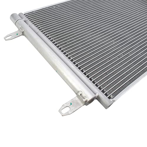 Image of TRQ Air Conditioning A /C Condenser Receiver Drier Compatible with 2015-2019 Volkswagen Beetle 2016-2018 Jetta