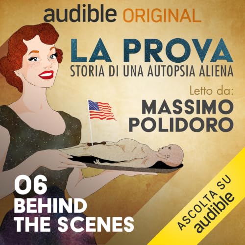 Diseño de la portada del título Behind the scenes