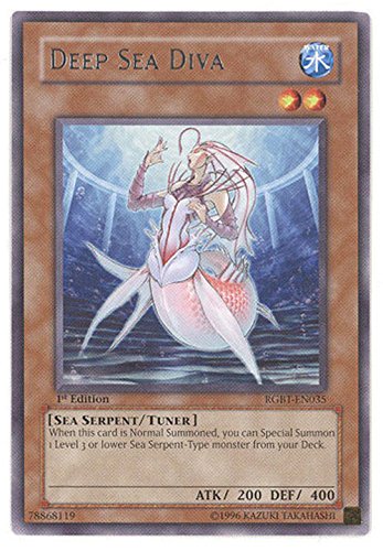 Amazon.com: Yu-Gi-Oh! - Deep Sea Diva (RGBT-EN035) - Raging Battle -  Unlimited Edition