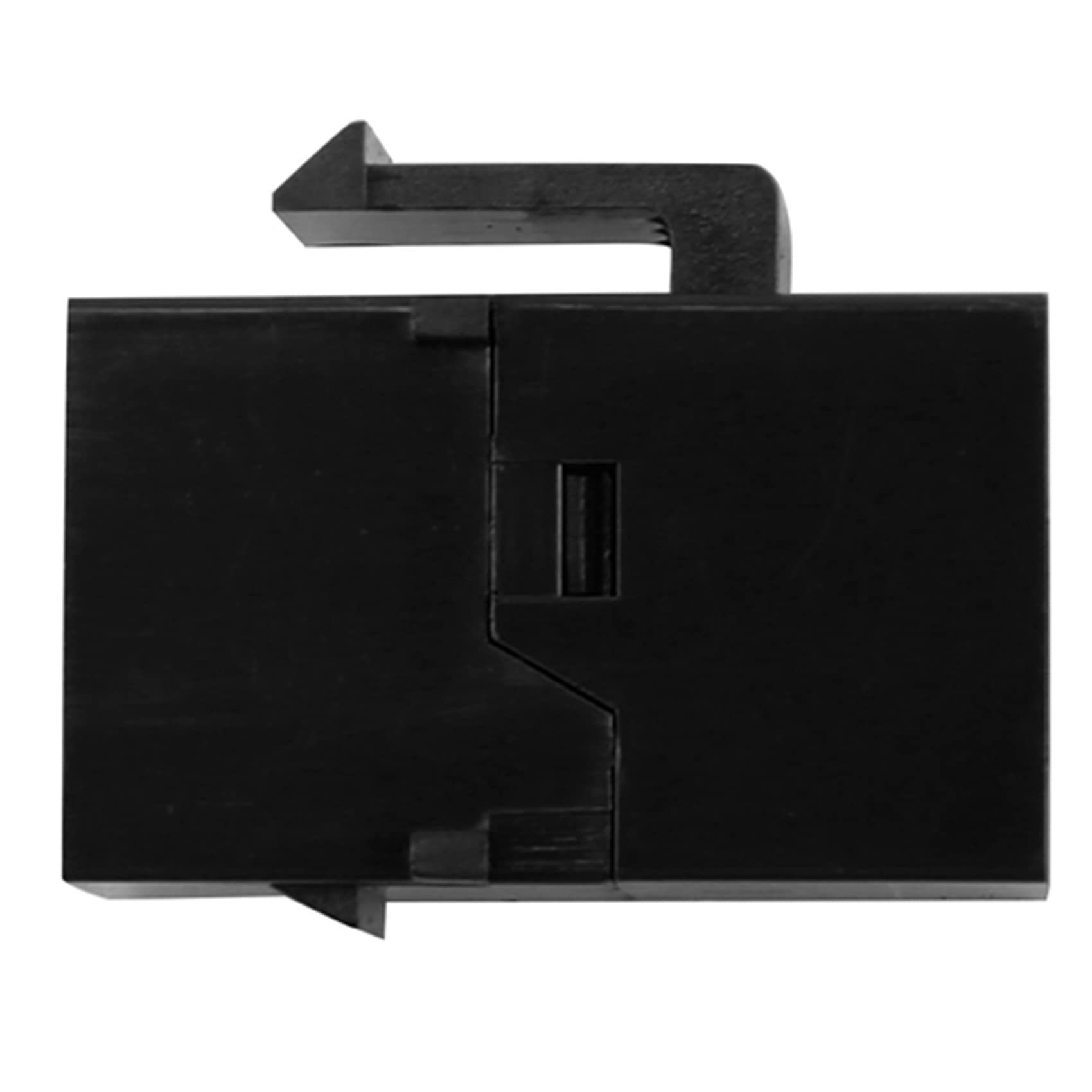 100X RJ45 złącze gniazdo Cat6 RJ45 przedłużacz łącznik Ethernet sieć LAN złącze wtyczka 6 przedłużaczy adapter (czarny)