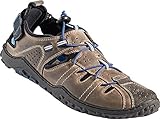 nordcap softshelljacke herren  Nordcap Trekkingsandalen/Herren Ledersandalen, Wander- und Outdoor-Sandalen mit regulierbaren Schnürsenkel, Klettverschluss, Profilsohle für extra Trittsicherheit (Gr. 40-46, Farbe: Taupe-Grau)