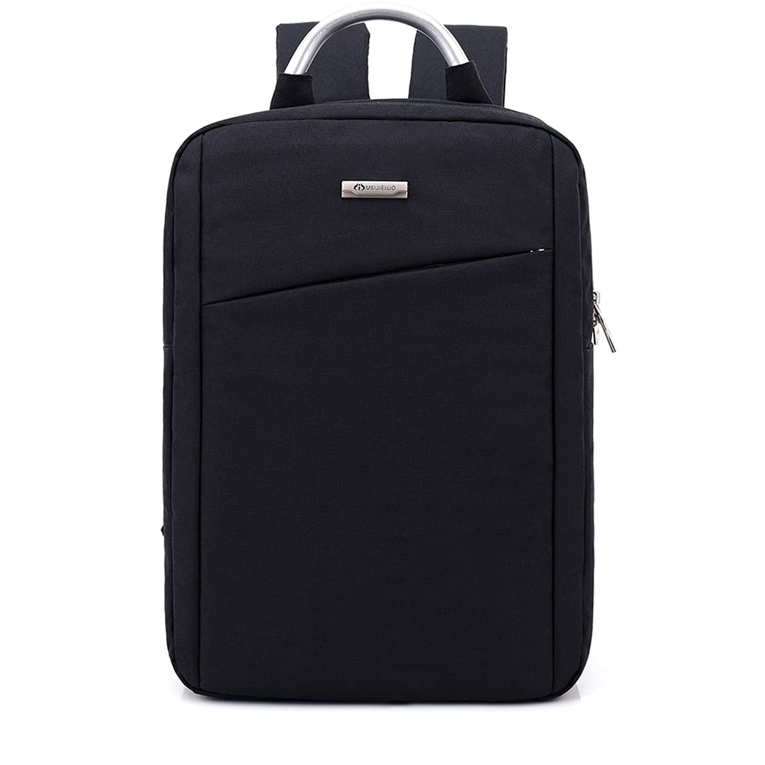 College with Compartment Laptop 15.6 Inch Backpack Computer Backpack Purse Women Work (Color : Black, Size : One Size)