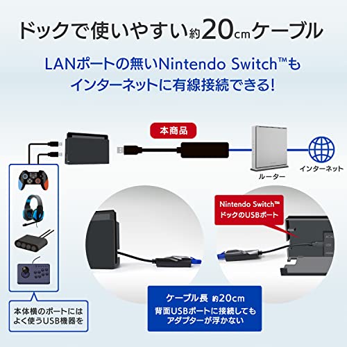 アイ・オー・データ IODATA ギガビット有線LANアダプター USB 3.2 Gen 1(USB 3.0)対応 Switch動作確認済み 1Gbps 日本メーカー ETG6-US3 の商品画像 1