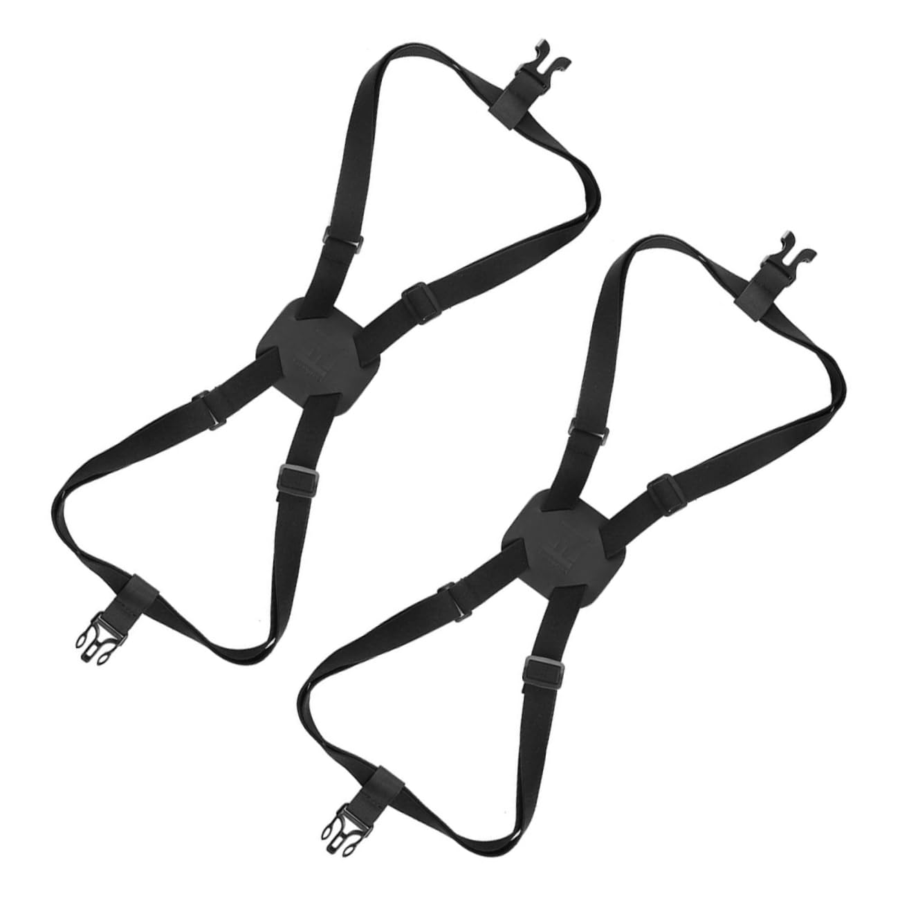 minkissy 2 Set Cinghie Elastiche Per Valigia Cinghie Fissaggio Regolabili Pu Per Valigie Sicurezza Aggiuntiva 2 Pezzi*2