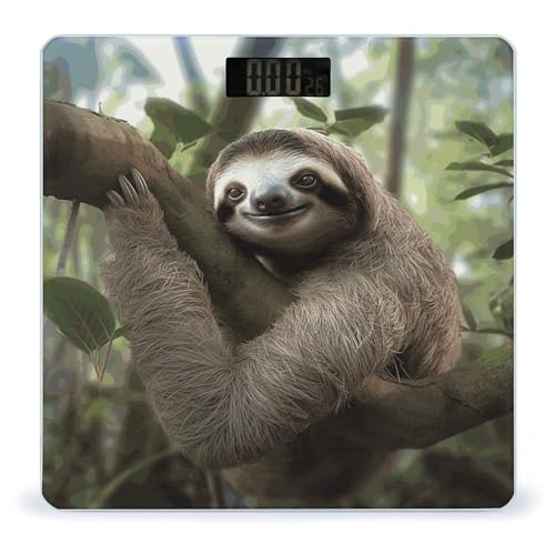 Balanza Digital de Baño con Plataforma de Vidrio Templado miniatura 1