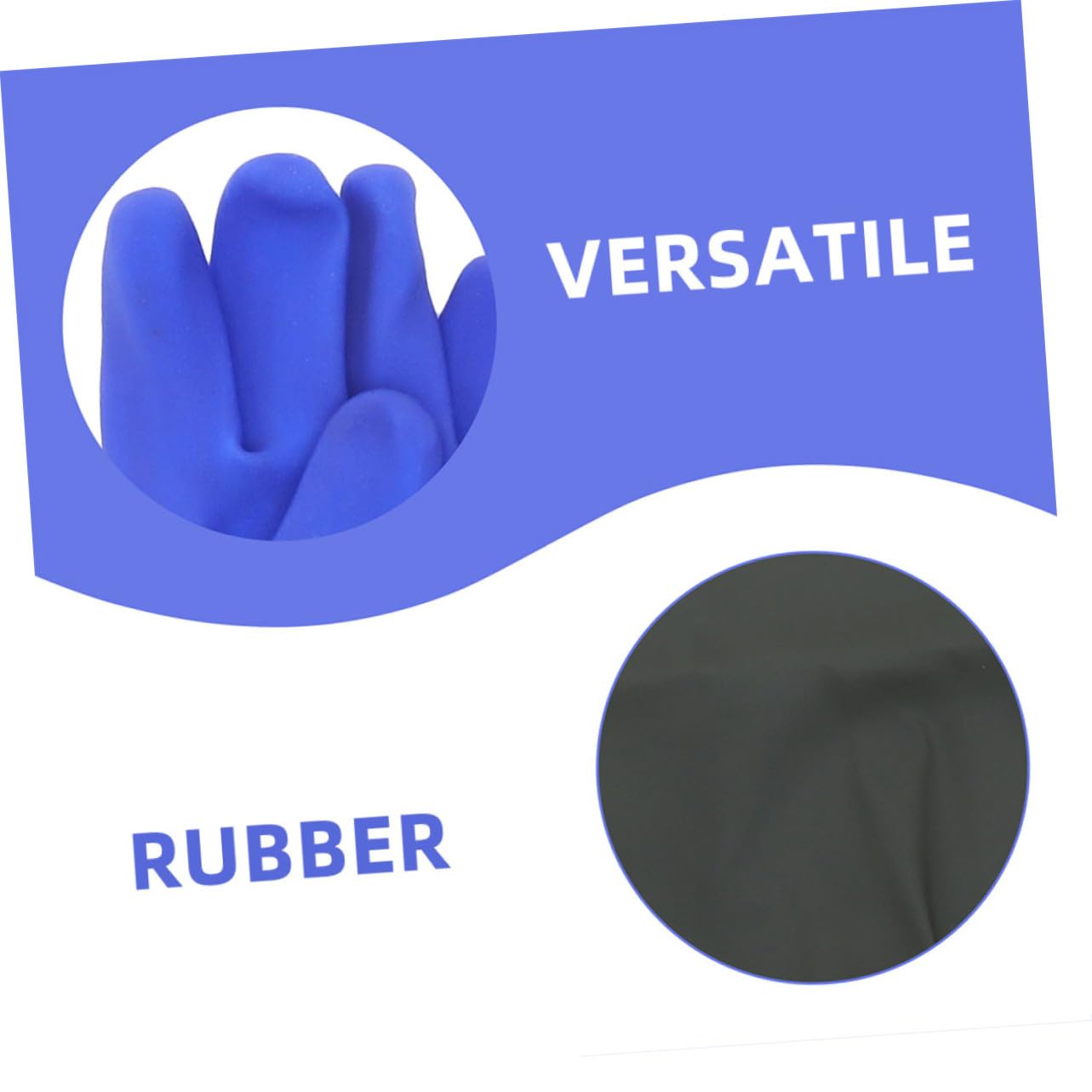Ipetboom 2pares Guantes Largos Impermeables para Cocina Guantes de Goma Resistentes Codo para Lavar Platos y Cuidado de Peceras