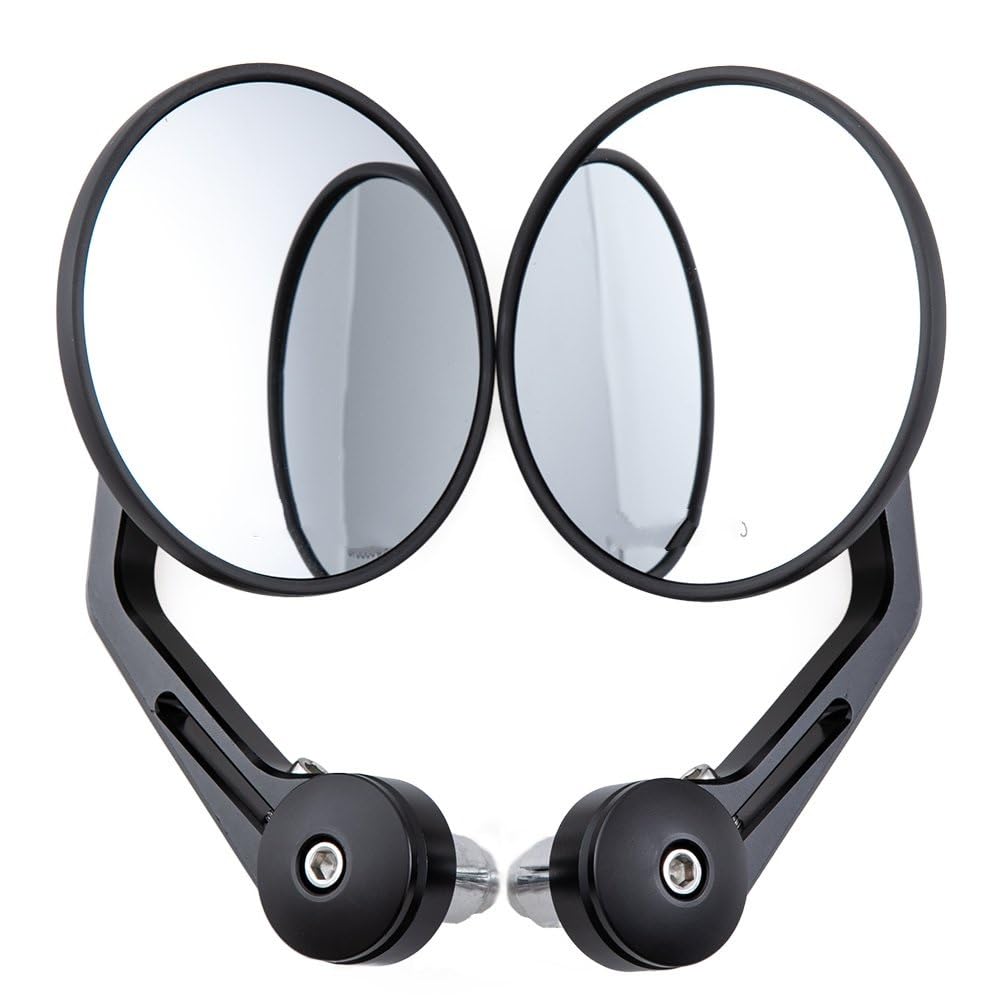 Specchietti Retrovisori Per Manubrio Moto Per Bici Da Specchi Laterali Universali 7/8 "22mm Maniglia Rotonda Moto Specchietti Laterali(UN)