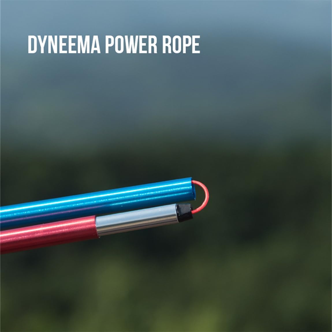 3 Section Trekking Poles Lightweight Aluminium Walking Poles Adjustable Trekking Sticks Collapsible Sticks 2pcs