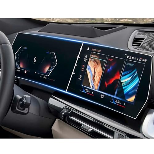 Protector de pantalla LCD y salpicadero de cristal templado para BMW U10 U11 X1 iX1