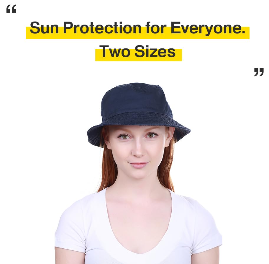 Image of KBETHOS 100% Cotton Washed Bucket Hat