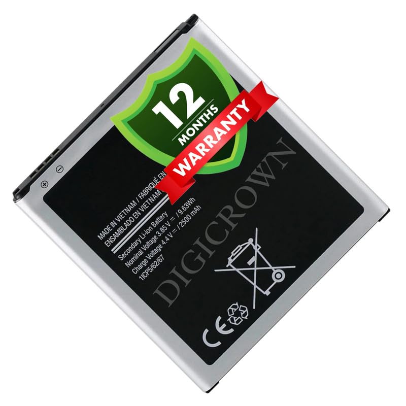 Image of Original EB-BG720CBE Battery Compatible for Samsung Galaxy Grand Max - (2500mAh) - 1 Year Warranty DF7