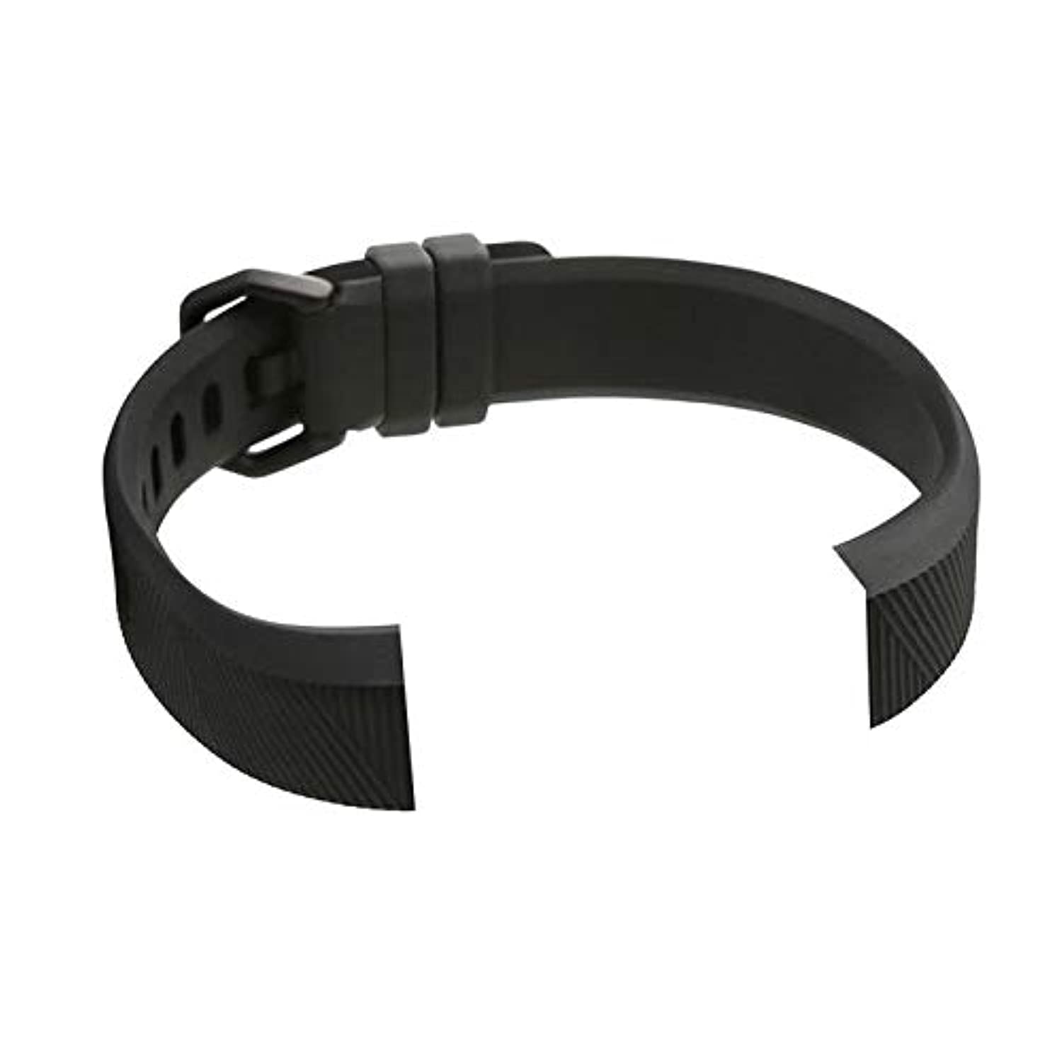 For Fitbit Alta HR - Small Size Soft Silicone Wrist Band Strap - Black