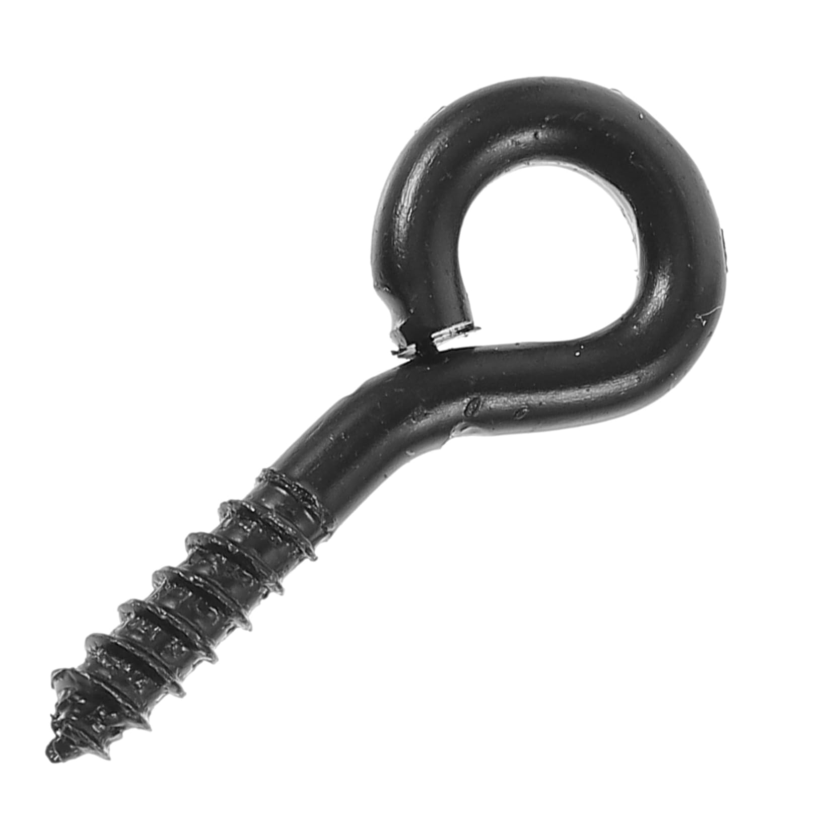 Holibanna 10 Pairs Metal Door Hook and Eye Latch Black Gate Lock for Outdoor Use