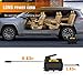 Nilight Tire Inflator Air Compressor Portable Air Pump for 12V DC Car Tires with Digital Pressure Gauge 150PSI Auto Tire Pump with LED Light for Cars ATVs Bicycles, 2 Years Warranty, 50066A