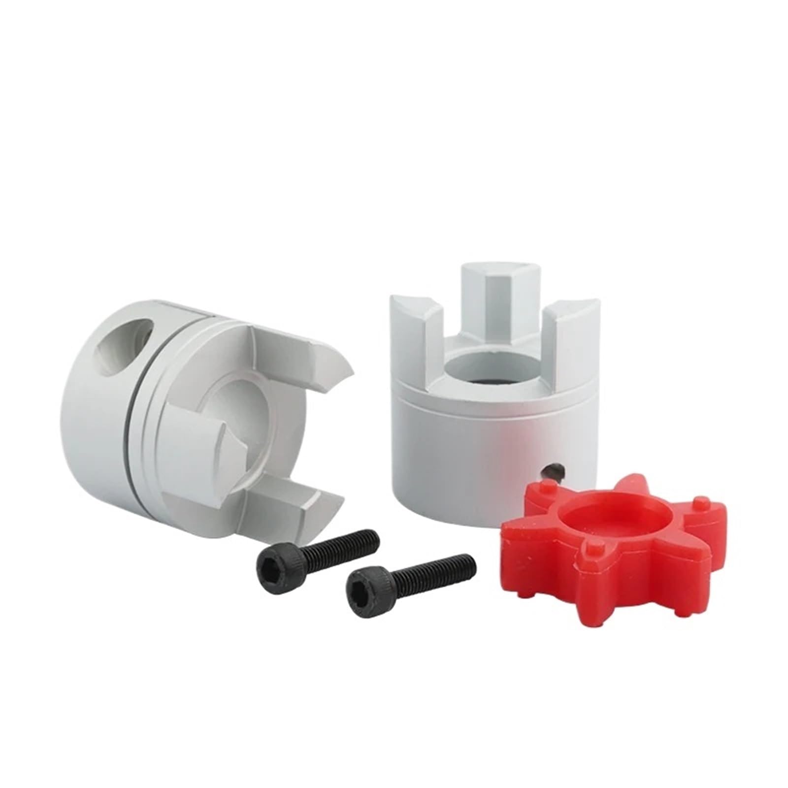 1 pièce D25 L35 accouplement à trois mâchoires connecteur de moteur Torx en aluminium CNC accouplement flexible coupleur de serrage 5/6 / 6,35/8/9 12 mm(D6.35x11)