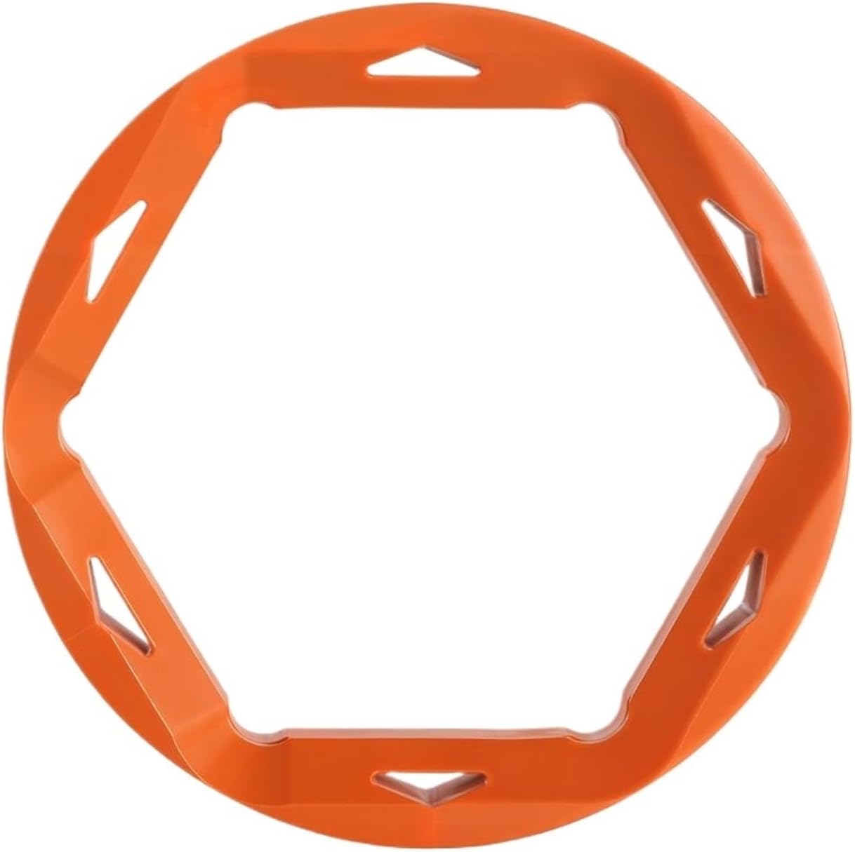 Motorcycles Accessories Motorcycle Chain Protector Anti Slip Device Compatible With EXC Universal Dirt E-Bike PP Plastic(Orange)