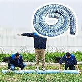 Dia 2 Inch Expandabl Drainage Pipes 3.3 9.8 16.4 59 72 82 114 164 229 328 Foot Long Yard Drain Tube Kit for Septic/Home Depot/Behind Retaining Wall, Land Drainage System(Long 5m/16.4ft)