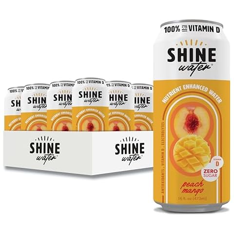 ShineWater Vitamin D Drink, Peach Mango Cover