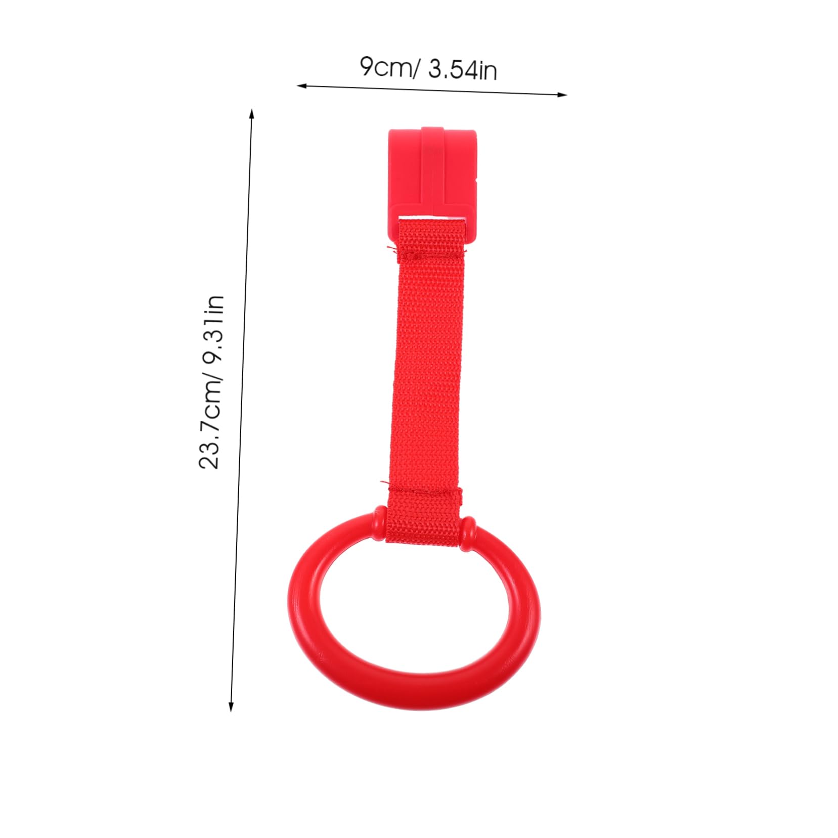 Toddmomy Nursery Pull Rings Hanging Toys Sturdy Toddler Walking Assist Tools Arm Strength Exercise