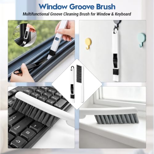 Image of Crevice Cleaning Brush,Multifunctional Grout Brush and Straw Brush,20 Pcs