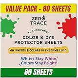 Zero Trace Color Catchers for Laundry - Protects Clothes with Laundry Color Dye Catcher Sheets and...