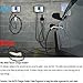 EV Charger Holder, Electric Car J1772 Charger Holder Wall Mount Charging Cable Organizer EV Charger Nozzle Holster Dock, EV Type 1 Plug Holder for J1772 Charger Connector (EVCH-1)