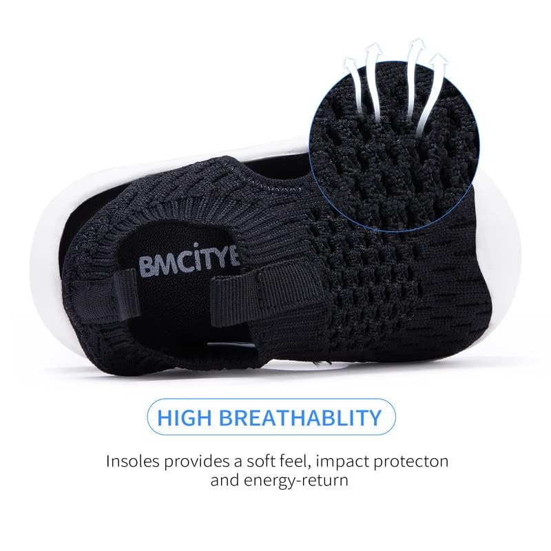 Image of BMCiTYBM Baby Boy Girl Closed Toe Summer Toddler Sandals Lightweight Shoes Infant Non-Slip First Walking Sneakers 6 9 12 18 24 Months 2-3 Years