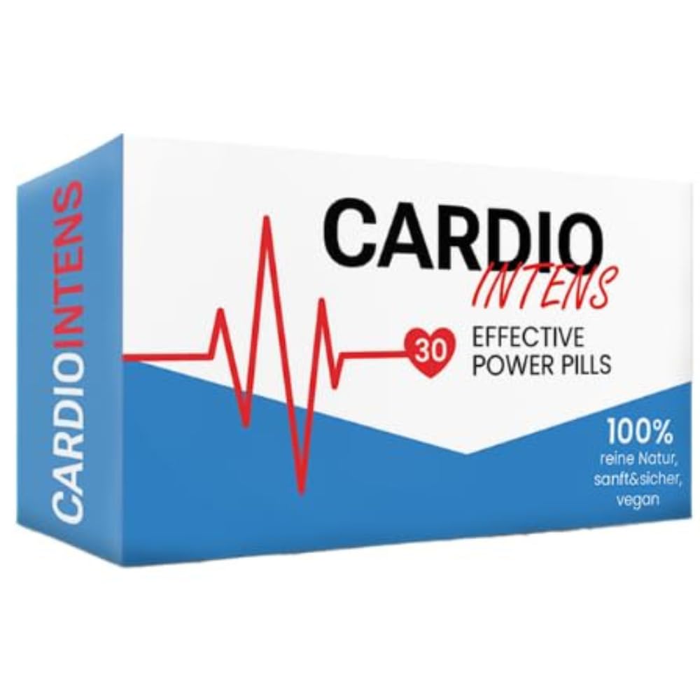 CARDIO Herz: Reguliert den Blutdruck - unterstützt Gesundheit schneller zu erreichen - Deutsche Herstellung