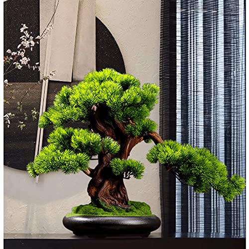 Arbre artificiel en pot pour décoration de bureau et maison