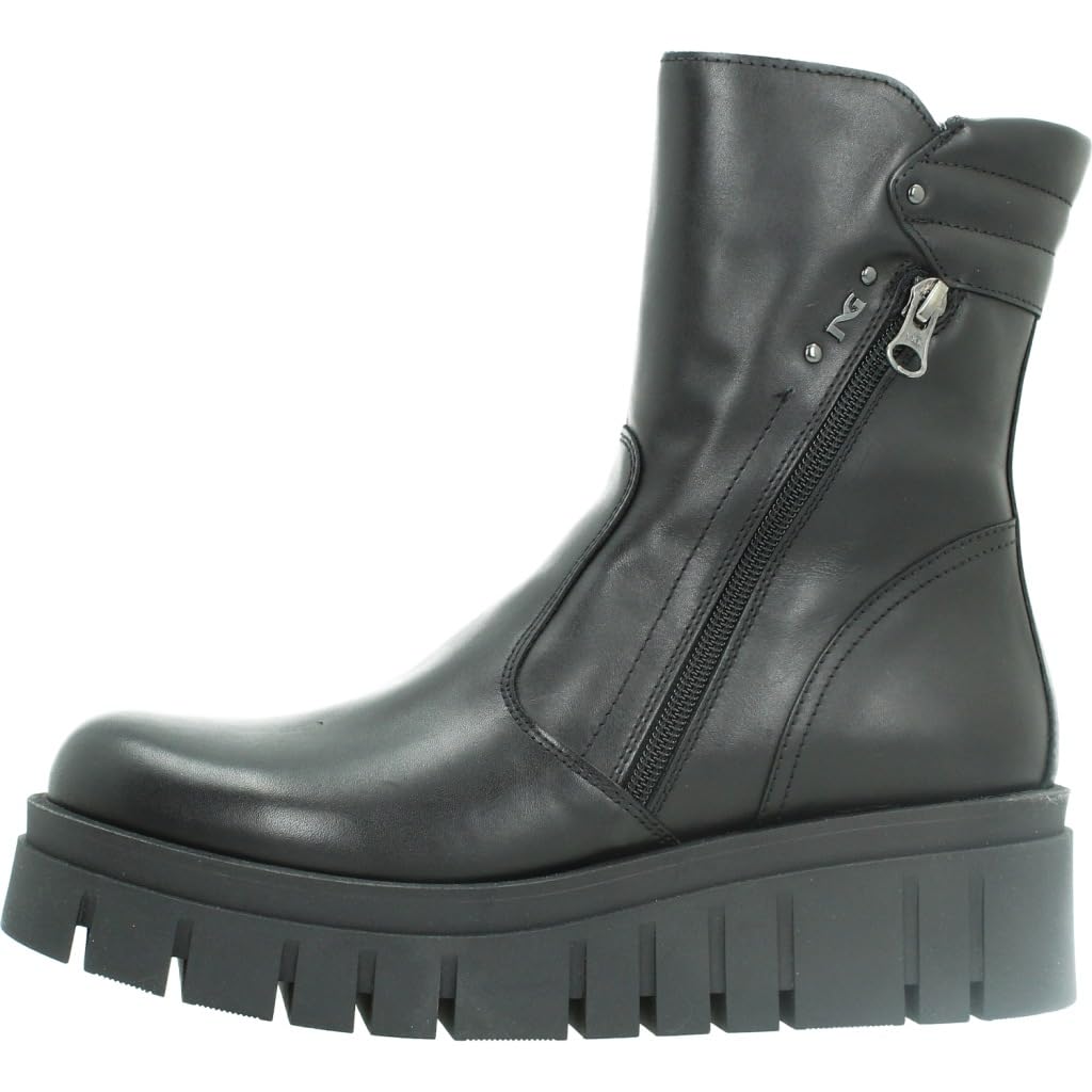 Nero Giardini I514913D stivaletti chelsea boot in pelle nero