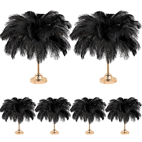 Large Ostrich Feather Plumes Bulk 80pcs 14-16 in for DIY Craft