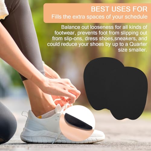 3 pares de almohadillas de fieltro para lengüeta de zapato miniatura 4
