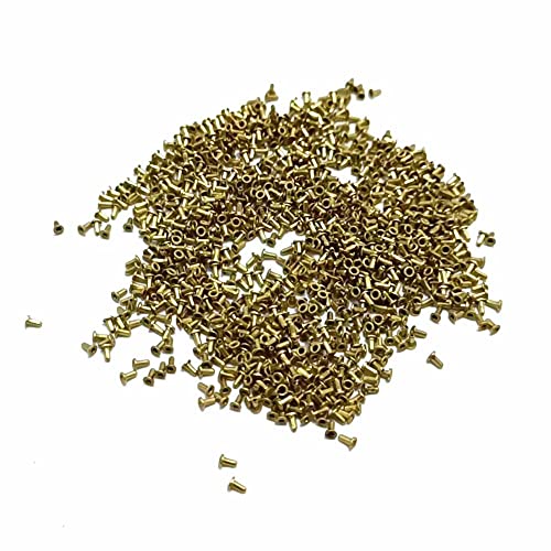 M0.9(d)2.5(L)mm 0.9mm Metal Elements Copper Hollow Rivet Double-sided circuit board PCB vias nails