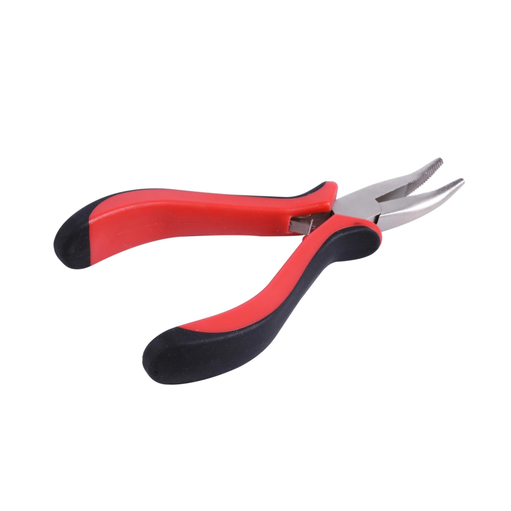 Hair Extension Tool Pliers,Bend Tip Plier DIY Hair Extension Tool Clip Plier for Micro Rings/Links/Beads & Feather Hair Extension Hair Extension Pliers