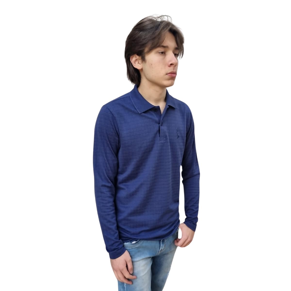 Camisa Polo Básica Algodão Manga Longa Bainha Jacquard Casual Slim em promoção! Veja a oferta e mais achadinhos de Camisetas 4 Hoje é o melhor dia para comprar Camisa Polo Básica Algodão Manga Longa Bainha Jacquard Casual Slim com aquele preço maroto! Promoção! Aproveite a oferta! 4