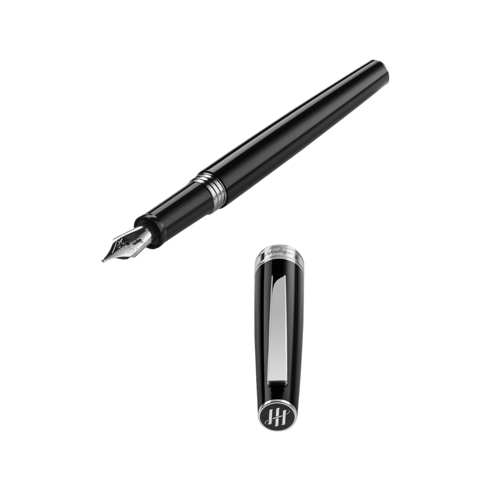 Montegrappa - Penna Collezione Armonia, Tipologia Stilografica - Pennino M - Medio, Nero