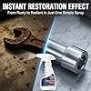 ROVIA Rust Remover Spray for Metal, Highly Concentrated Rust Remover for Steel Copper Stainless Steel, Heavy Duty Rust Remover Spray No Scrubbing, Fast Acting Rust Stain Remover 4 fl oz (2PC) #4