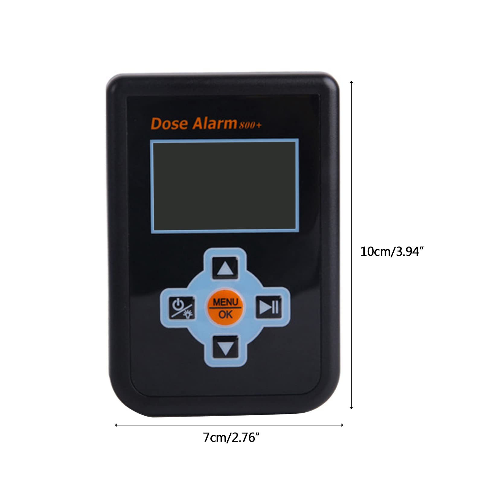 Contador de radiación nuclear, dosímetro personal, medidor EMF, medidor LCD, medidor radiactivo, herramienta de mármol, detector de radiación, todas las frecuencias, contador de radiación nuclear