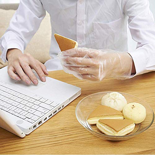 Chyang Einweghandschuhe zur Lebensmittelzubereitung, 500 Stück, Kunststoff, lebensmittelecht, Einweghandschuhe… – Bild 6