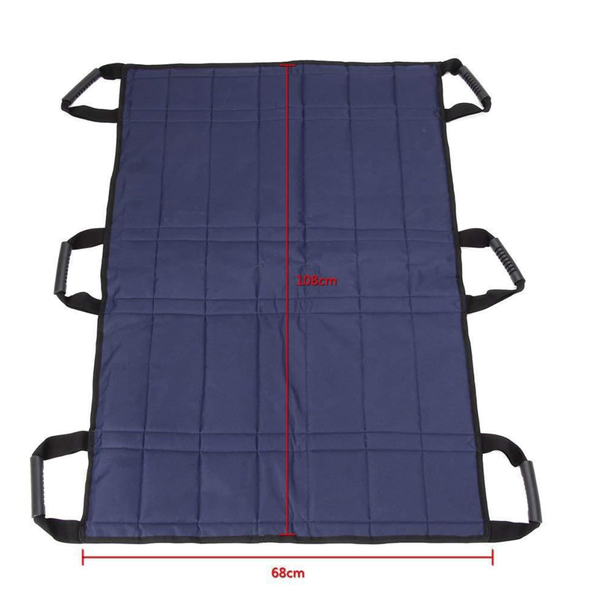 Healeved 1pc Handle Positioning Lifting Pad Nursing Transfer Pad Patient Mat 6 Handles for Home Hospital Care
