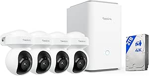 Reolink Home Hub Pro, Central Cameras, Slot for MicroSD Card, No Monthly Fee, with 8MP, PT, WiFi Camera E1 Outdoor S asin的图片