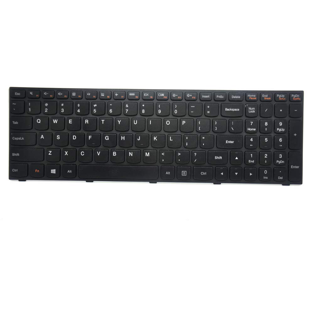 Padarsey Replacement Keyboard with Frame Compatible for Lenovo B50-30 B50-30 Touch B50-45 B50-70 G50-30 G50-45 G50-70 G50-70m Z50-70 Z50-75 Series Laptop