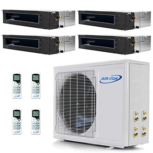 Multi Zone Mini Split Ductless Air Conditioner – Quad 4